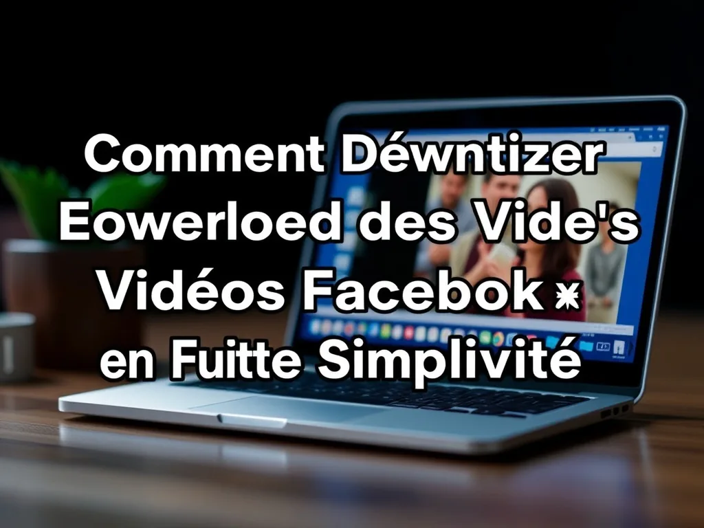 Comment Télécharger des Vidéos Facebook en Toute Simplicité