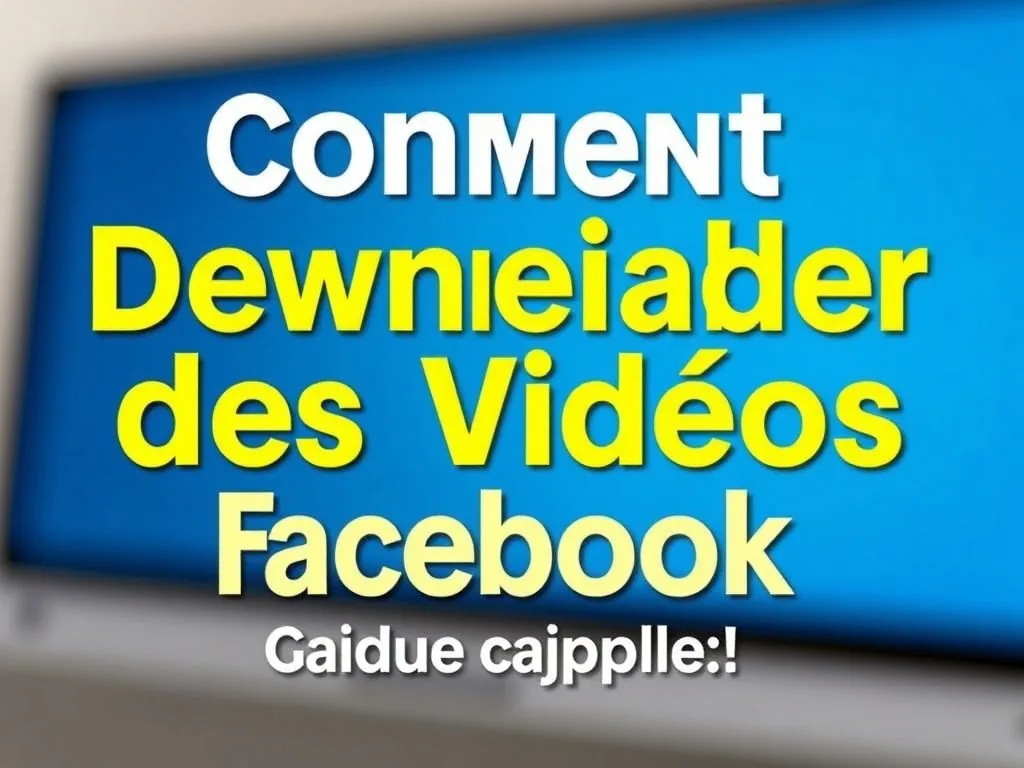 Comment Télécharger des Vidéos Facebook : Guide Complet et Pratique