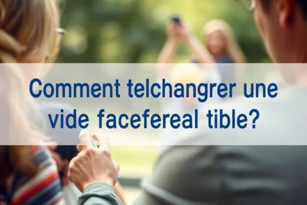 Comment telecharger une video facebook facilement