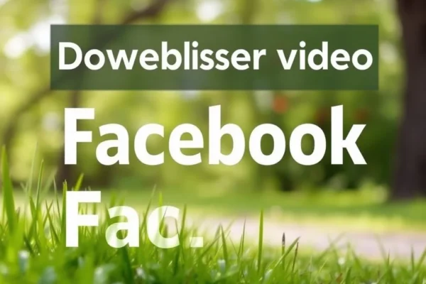 Télécharger vidéo Facebook : Guide complet et astuces