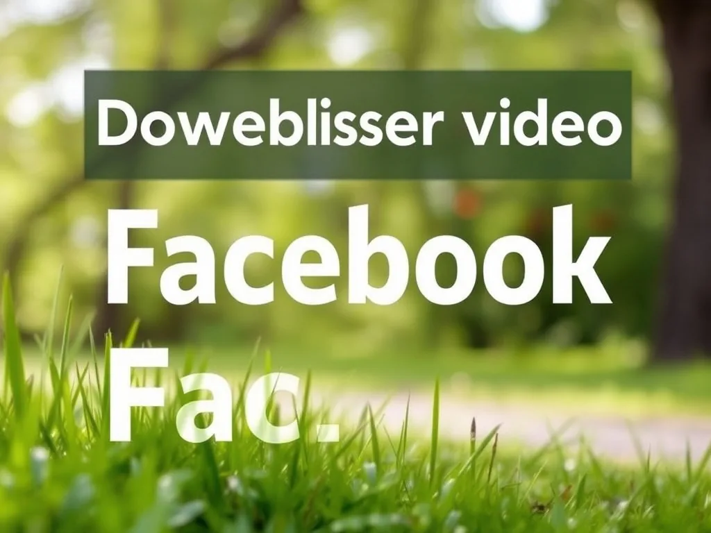 Télécharger vidéo Facebook : Guide complet et astuces