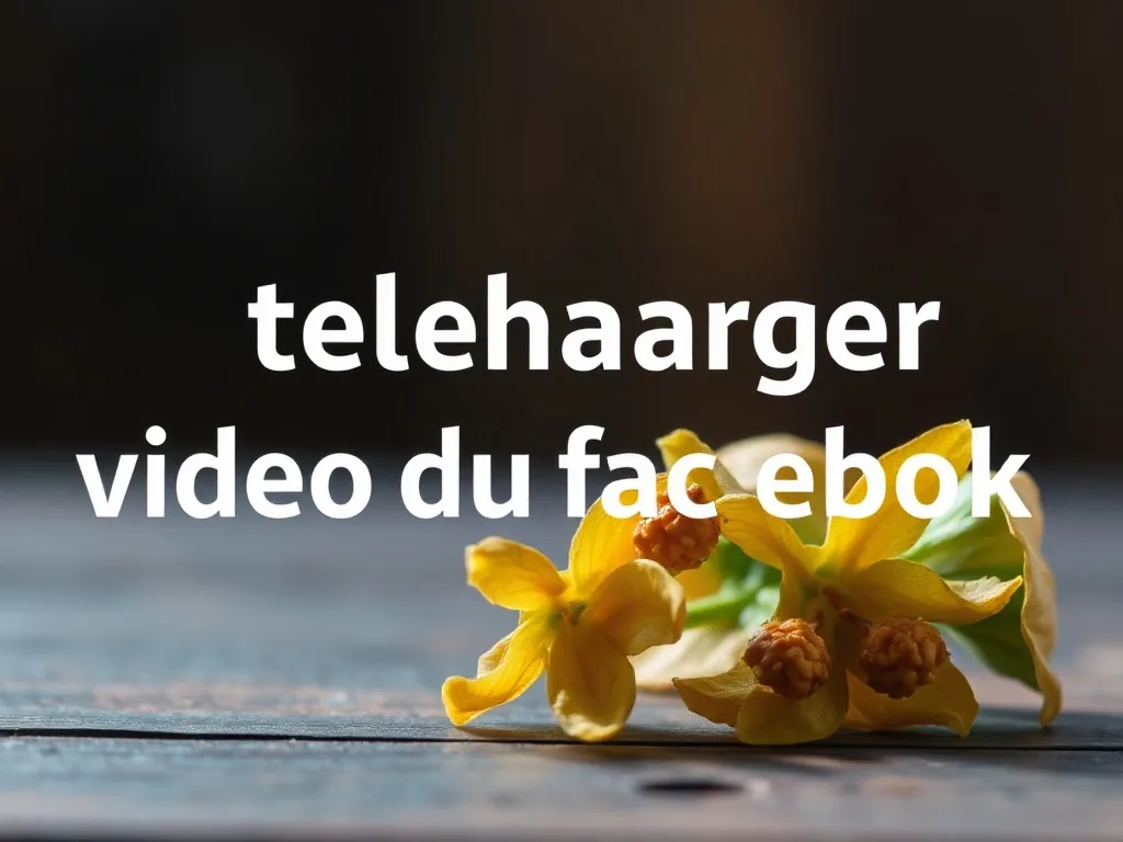 Comment telecharger video du facebook facilement et rapidement