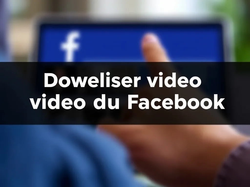 Télécharger video du Facebook : Guide complet et efficace