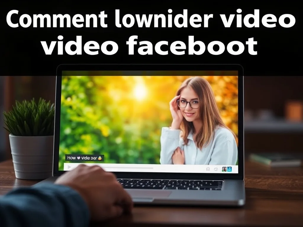 Comment télécharger vidéo facebook facilement et rapidement