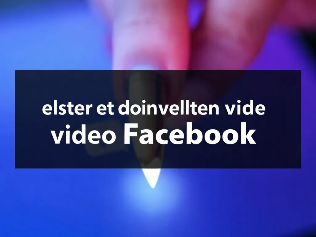Comment télécharger vidéo Facebook facilement et rapidement