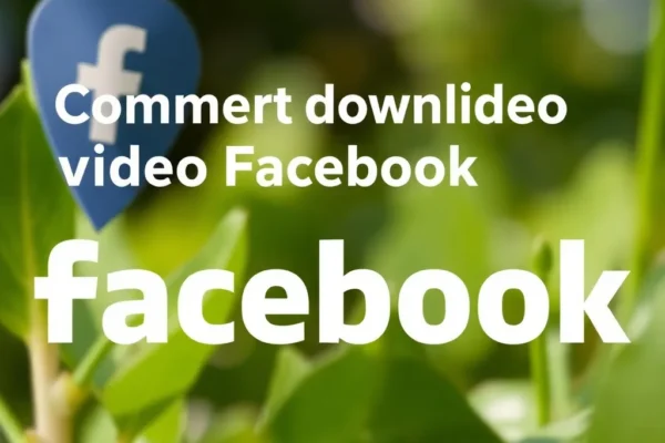 Comment télécharger vidéo Facebook facilement et rapidement