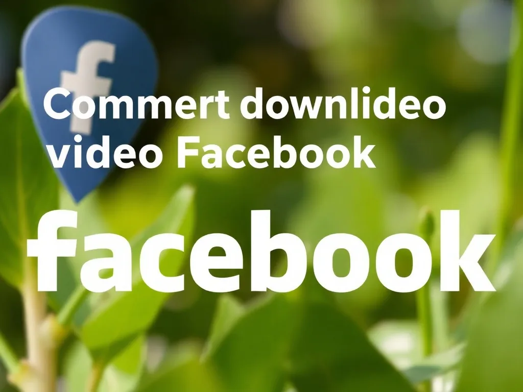Comment télécharger vidéo Facebook facilement et rapidement