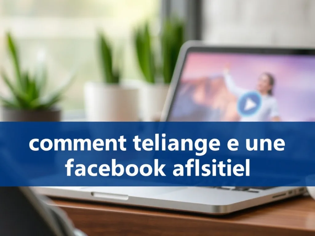 Comment telecharger une video facebook facilement