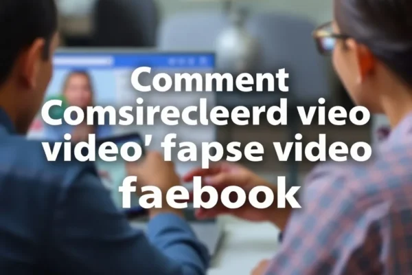 Comment télécharger vidéo facebook facilement et rapidement