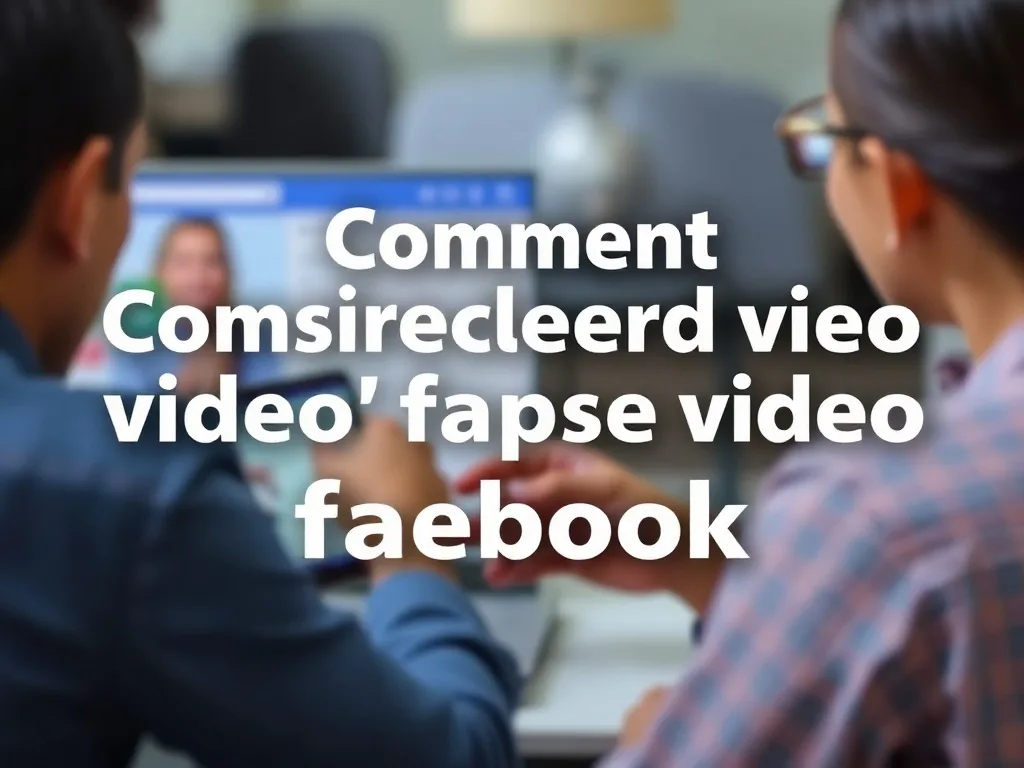 Comment télécharger vidéo facebook facilement et rapidement