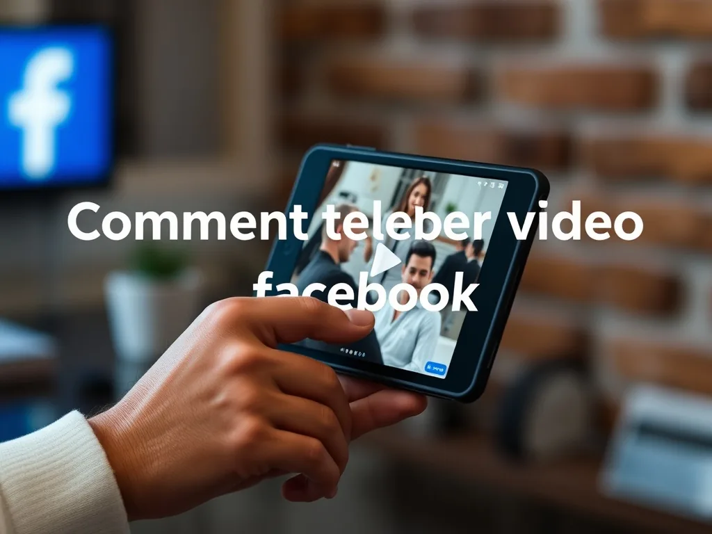 Comment telecharger video facebook facilement et rapidement