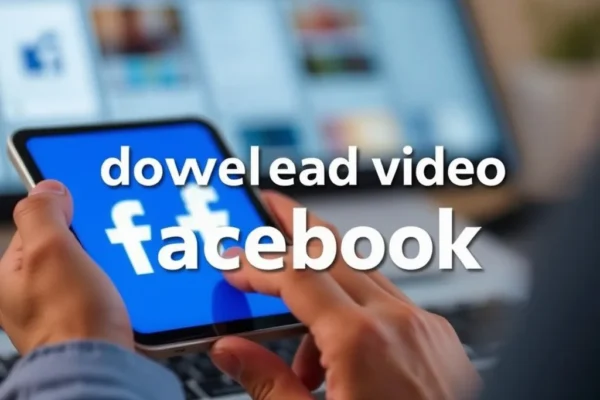 Comment télécharger vidéo Facebook facilement et rapidement