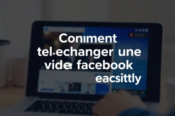 Comment telecharger une video facebook facilement