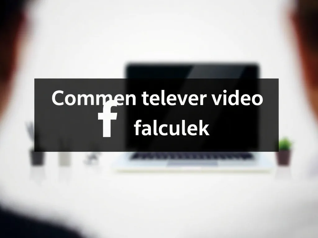 Comment telecharger video facebook facilement et rapidement