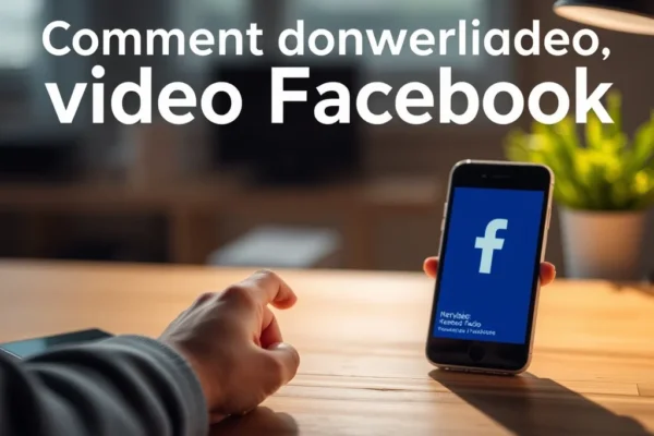 Comment télécharger vidéo Facebook facilement et rapidement