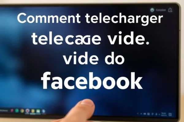 Comment telecharger video du facebook facilement et rapidement