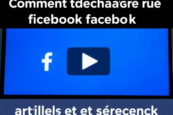 Comment telecharger une video facebook facilement et rapidement