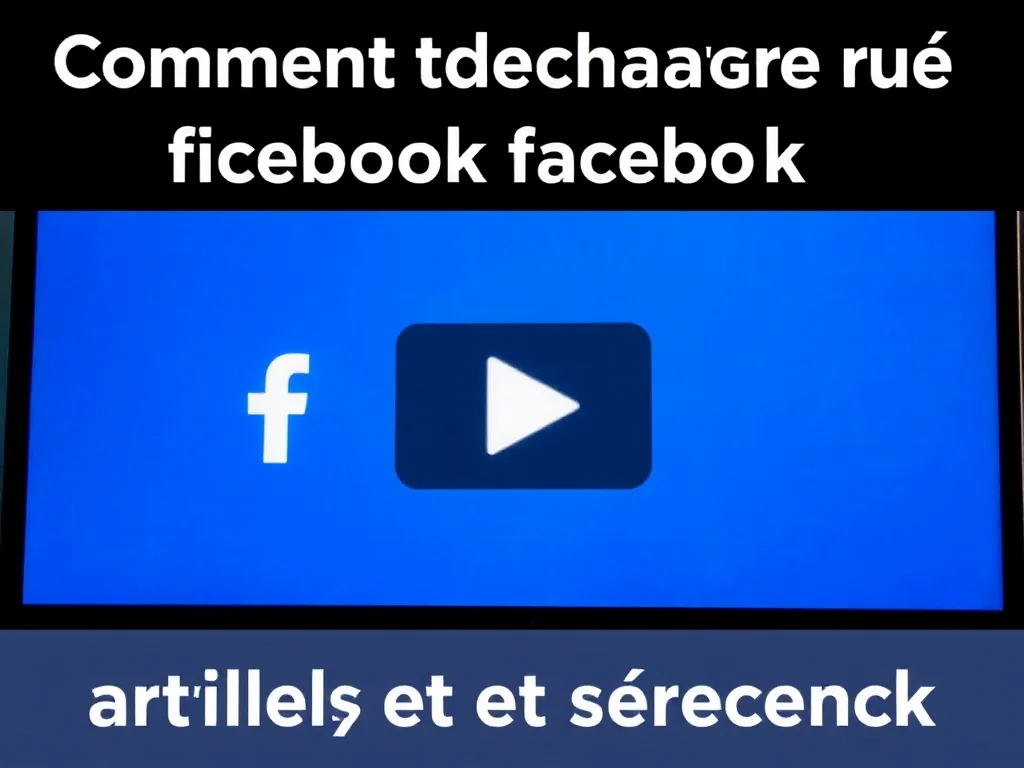 Comment telecharger une video facebook facilement et rapidement