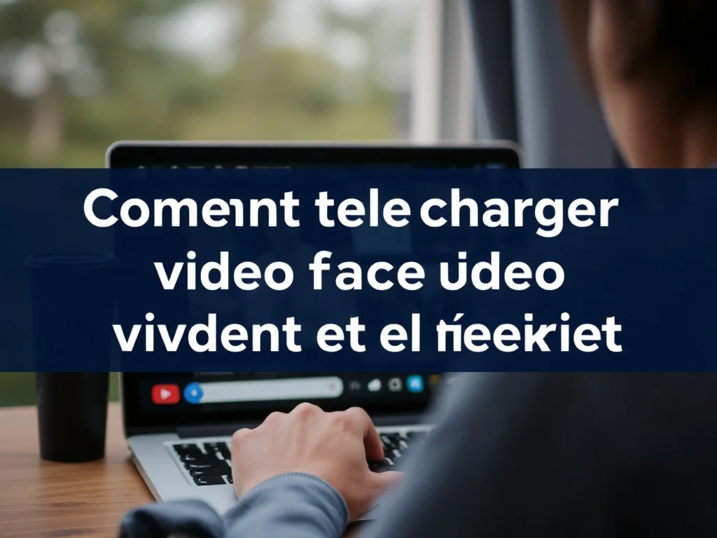 Comment telecharger video facebook facilement et rapidement