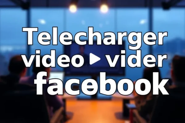 Comment telecharger video facebook facilement et rapidement