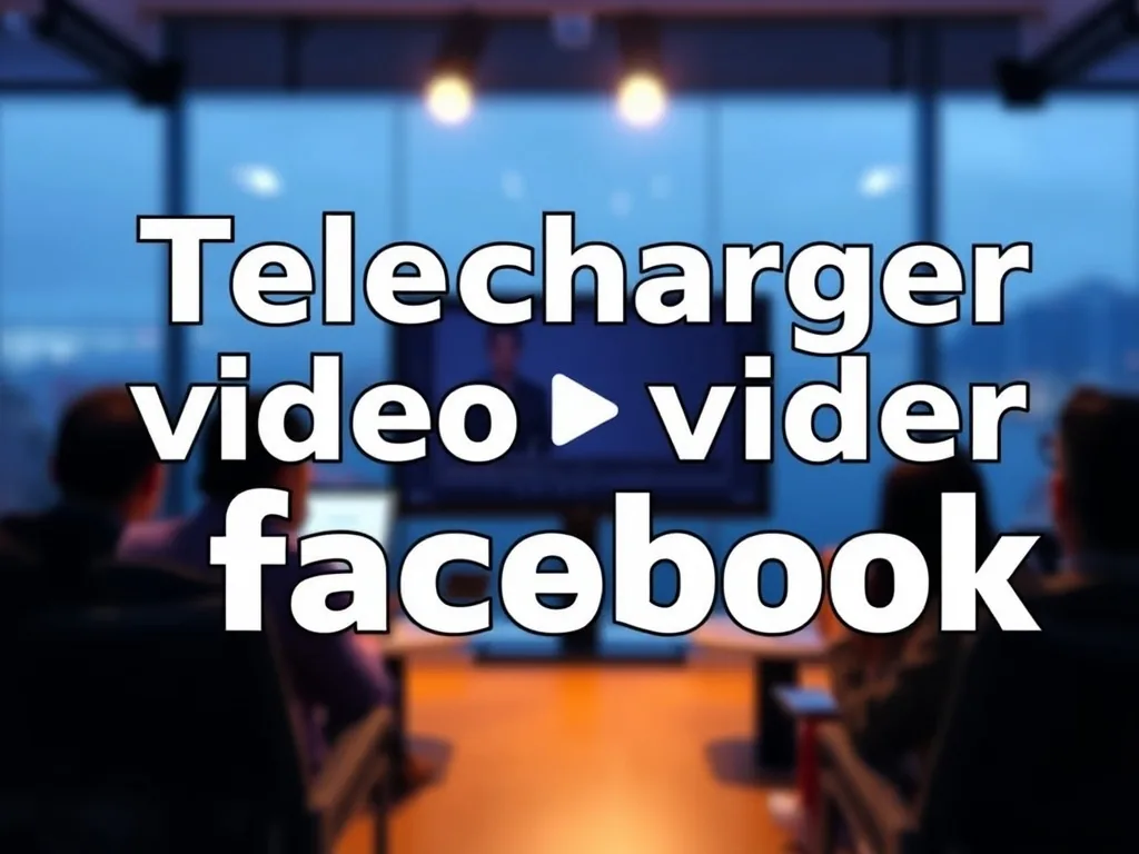 Comment telecharger video facebook facilement et rapidement