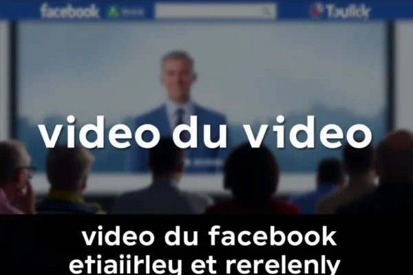 Comment telecharger video du facebook facilement et rapidement
