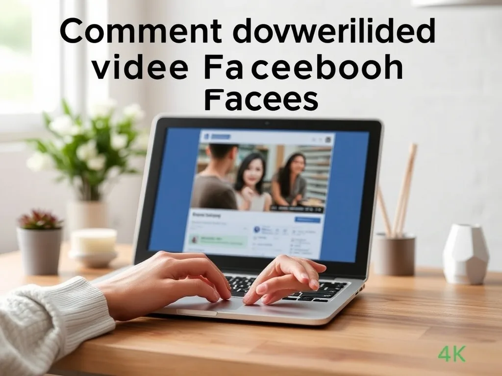 Comment télécharger vidéo Facebook facilement et rapidement