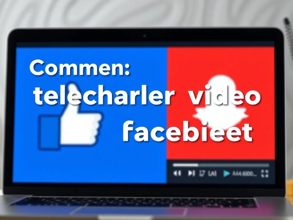 Comment telecharger video facebook facilement et rapidement