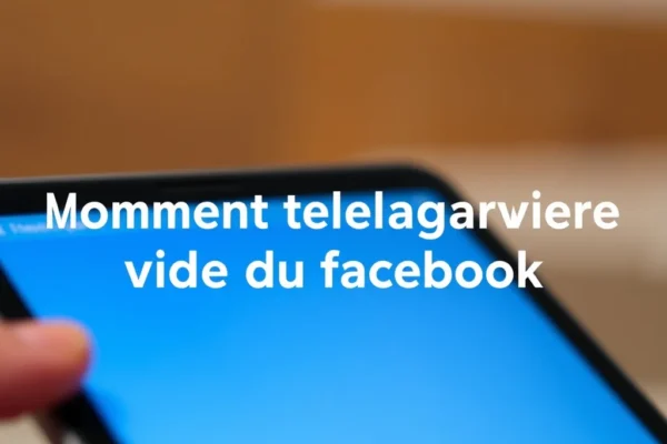 Comment telecharger video du facebook facilement